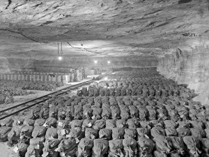 Nacistický poklad ukrytý v dolu v Merkers