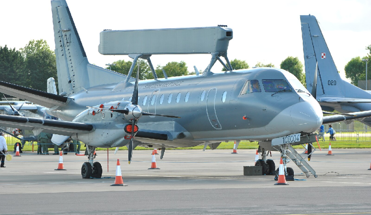 Ve vzduchu nad Lvovem se možná objevil švédský AWACS
