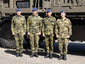 Středoškoláci ze Sokolova si jako první prohlédli moderní protiletadlový systém