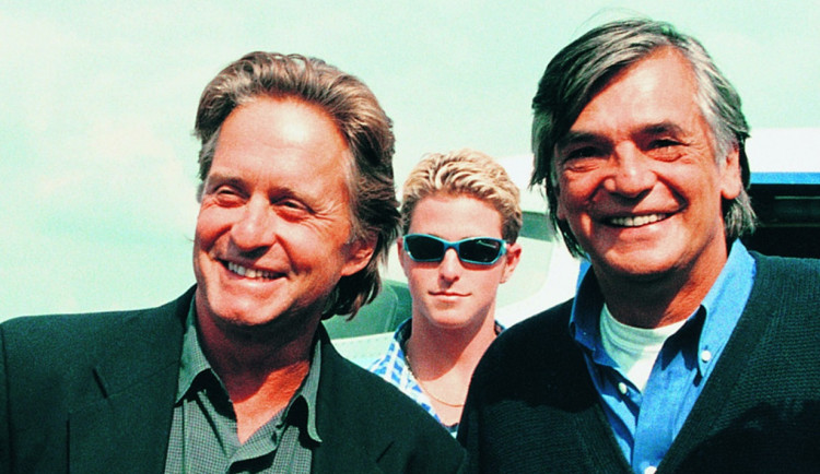 Michael Douglas a Jiří Bartoška. Foto: Se svolením MFF Karlovy Vary