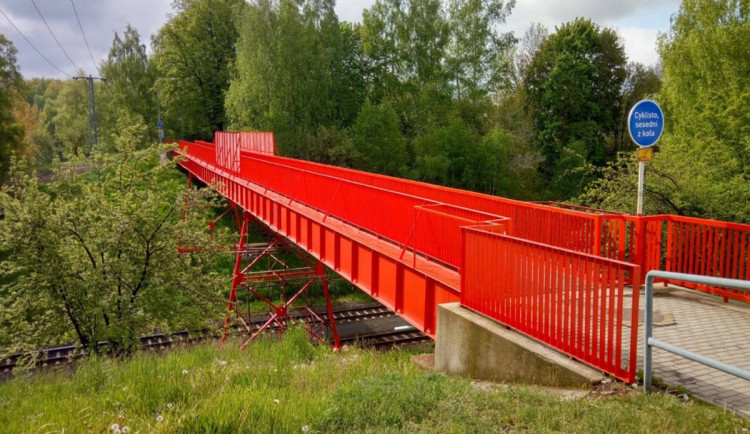 Stávající Červená lávka. Foto: Se svolením města Cheb