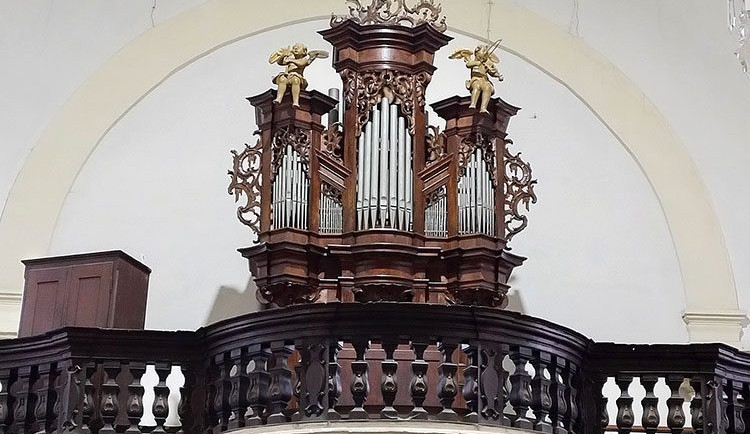 Varhany v kostele sv. Jiří v Bečově nad Teplou. Foto: Se svolením Českého varhanního festivalu