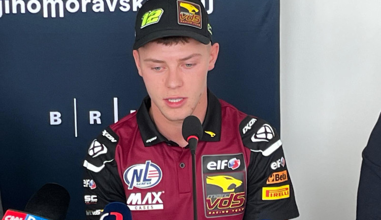 Český závodník Filip Salač skončil na Grand Prix v Brně osmý, je spokojený