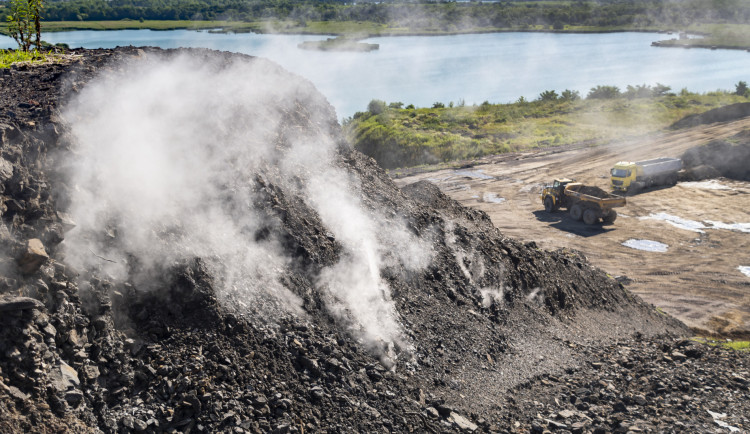 Státní podnik Diamo zrušil veřejnou soutěž na projekt sanace heřmanické haldy