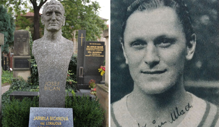 Fanoušci Slavie adoptovali hrob legendárního Bicana, starají se i o další