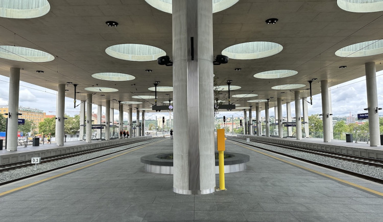 FOTO: Praha má po čtyřiceti letech nové nádraží, Bubny jsou nejmodernější v Česku