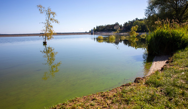 Voda v přehradě Plumlov je na nejhorším stupni. Hygienici zakázali koupání