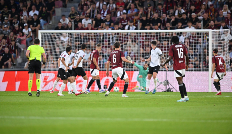 Sparta porazila na úvod 3. předkola Konferenční ligy Ararat-Armenii 4:1