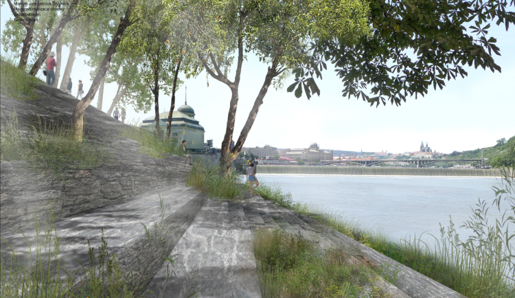 Nové cesty, lepší přístup k vodě. Podívejte se, jak by mohl vypadat ostrov Štvanice