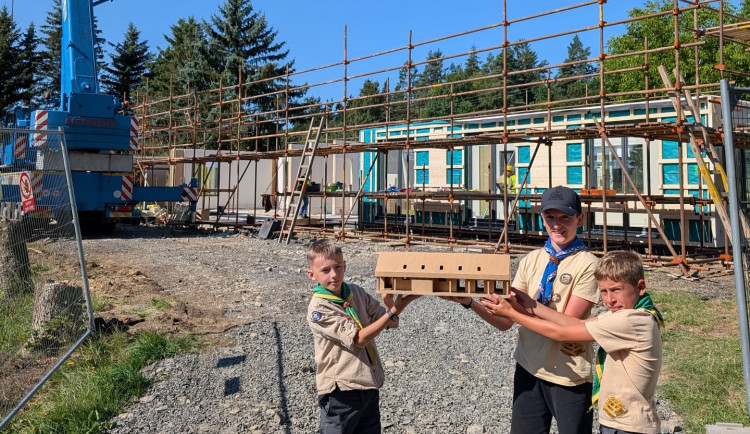 Skauti v Habartově staví klubovnu za 25 milionů, další peníze shání na vybavení.