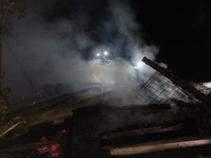 Při požáru chovné stanice ve Žluticích uhynulo pět psů, kotce asi někdo zapálil