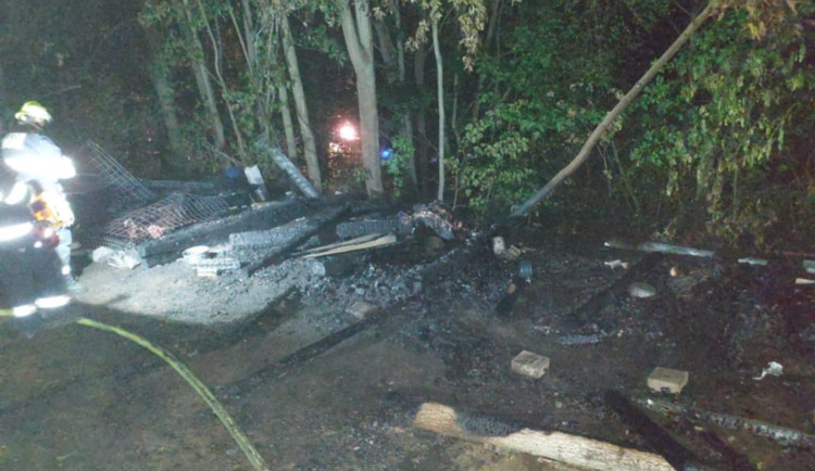 Při požáru chovné stanice ve Žluticích uhynulo pět psů, kotce asi někdo zapálil