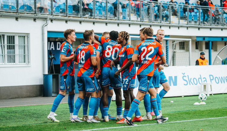 Fotbalisté Plzně udolali doma Karvinou 2:1, v nastavení rozhodl z penalty Vydra