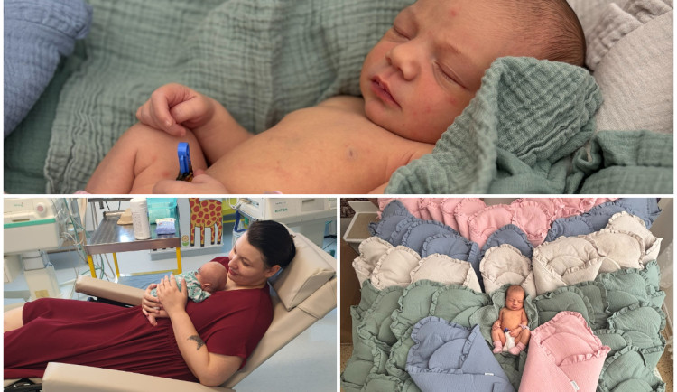 Více komfortu: Miminka v Jihlavě mají nové zavinovačky, maminky polohovací křesla