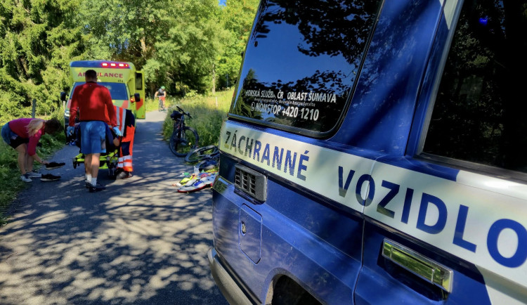 Horská služba na Šumavě o prázdninách zasahovala u 293 případů