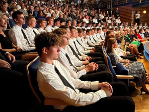 V Sokolově složili studenti policejní školy slavnostní slib