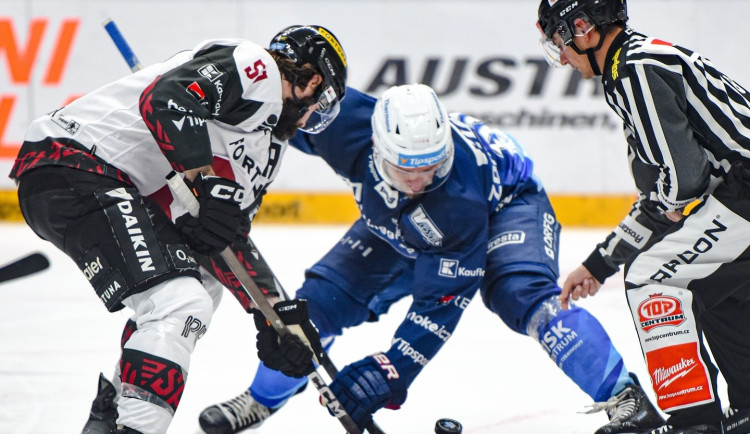 Hokejisté Brna porazili Spartu 2:0, Kometa vede ligu bez ztráty bodu