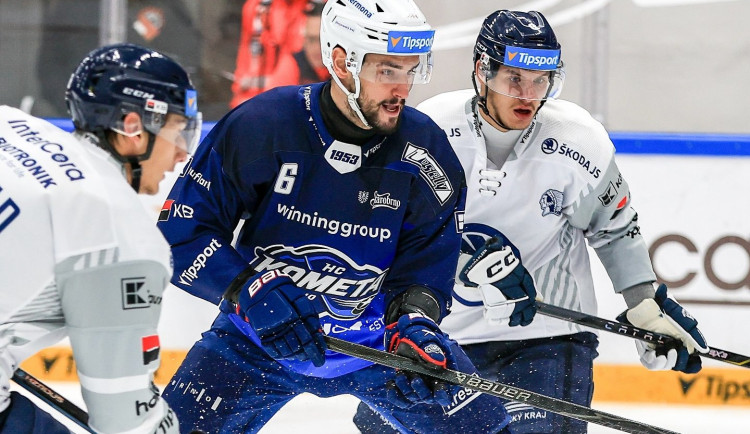 Hokejisté Brna porazili Plzeň 4:2 a upevnili si první místo v tabulce