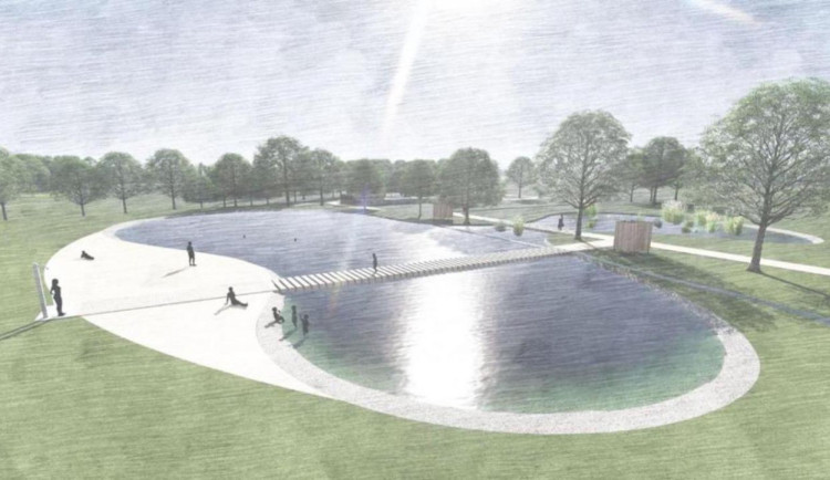 V Turnově začala výstavba biotopu, bude na místě bývalého koupaliště v Dolánkách