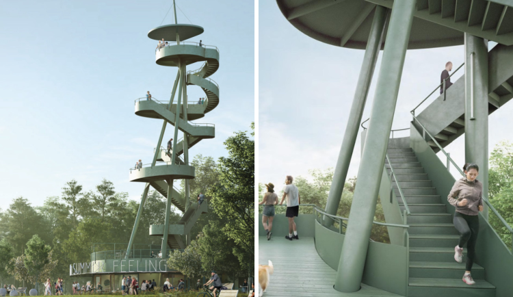 Na stavbu restaurace s věží v Malešicích chce Praha 10 sehnat investora