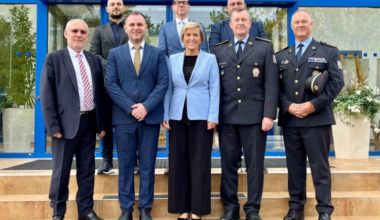 Albánská policejní delegace navštívila Karlovarský kraj.