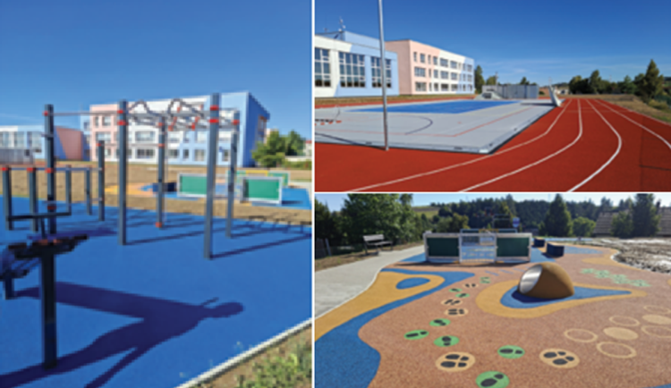 Brtnice postavila sportoviště za 21 milionů, zimní provoz umožní nafukovací hala