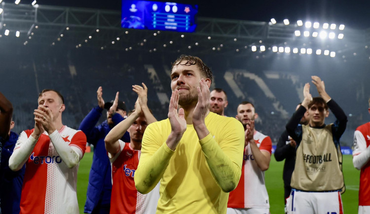 Největší zápas, co jsem kdy hrál. Brankář Slavie Markovič debutoval v LM s nulou