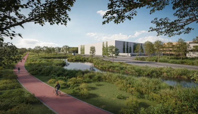 Zájemce o investici v připravovaném parku v Chebu by mohl zaměstnat tisíc lidí. Foto: Se svolením SPP Cheb (vizualizace)