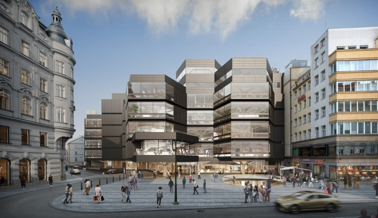 Rekonstrukce Kotvy se protahuje, obchodní dům otevřou až v roce 2028