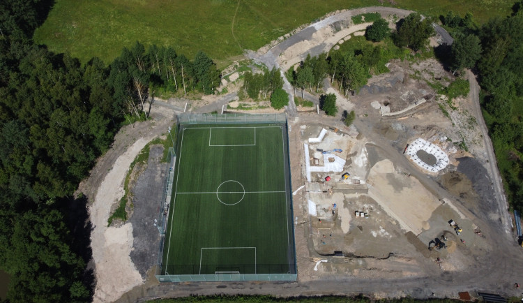 Nová Role dokončuje sportovní areál za 40 milionů, otevře jej na jaře.