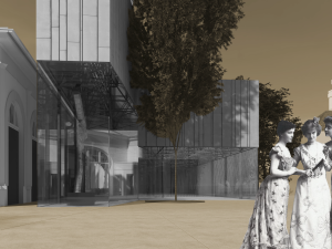 FOTO: Františkovy Lázně obnovují Sadovou kavárnu, získá zpět historickou podobu