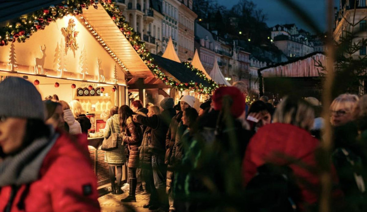 Ilustrační foto Vánočních trhů v Karlových Varech. Foto: Se svolením Magistrátu města Karlovy Vary