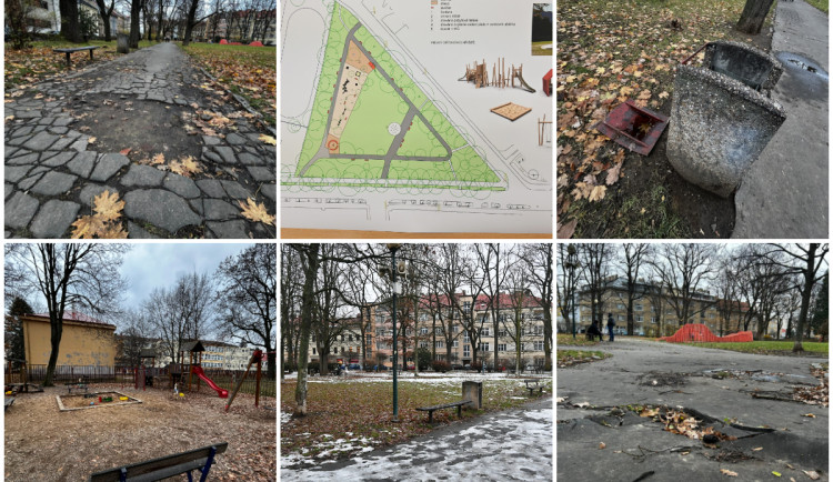 Jihlavané se shodli, že park M. R. Štefánika dožívá. Co chtějí vylepšit?