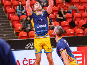 FOTO: Karlovarští volejbalisté mají nabitý program, přesto postoupili do finále