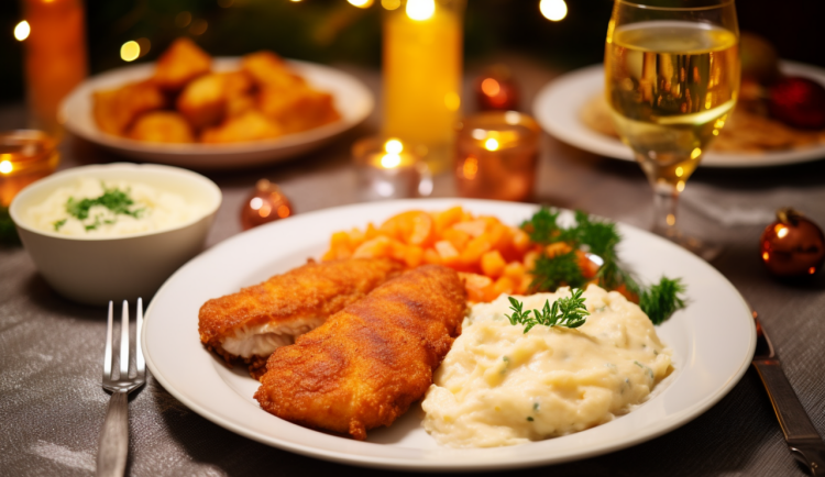 Prachatická škola pořádá pro žáky více než tři desítky let štědrovečerní večeři