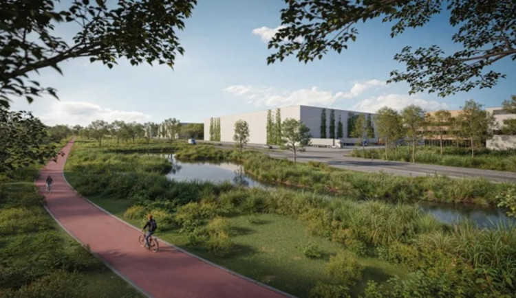 Cheb bude průmyslový park dál chystat se státem, nabídku Accolade odmítl. Foto: Se svolením SPP Cheb (vizualizace)