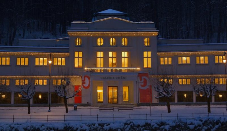Galerie umění láká k návštěvě, bude otevřená o svátcích i na Nový rok. Foto: Se svolením Karlovarského kraje