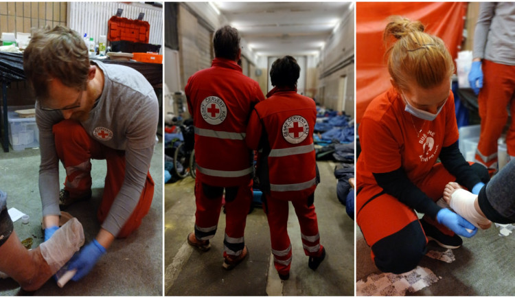 Nouzové nocležiště využily stovky bezdomovců, zdravotníci provedli přes tisíc výkonů