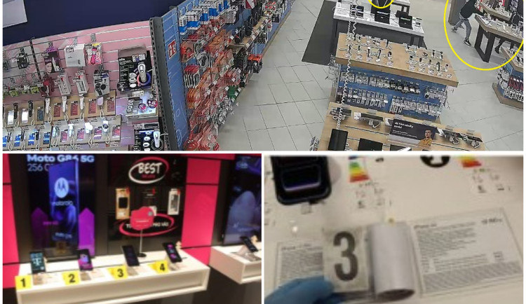 Žádní troškaři. Kriminálka zadržela tři cizince, nakradli mobily skoro za milion