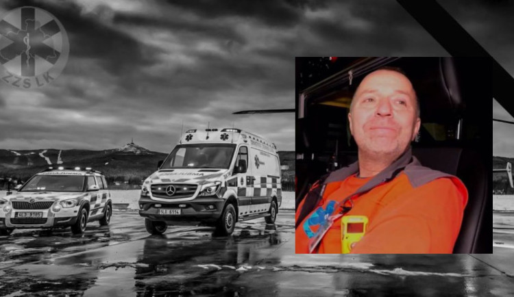 Liberečtí záchranáři truchlí. Zemřel řidič sanitky Václav Šámal, u záchranky sloužil 30 let