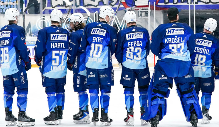 Hokejisté Brna porazili Třinec 5:1 a zajistili si účast v předkole play off