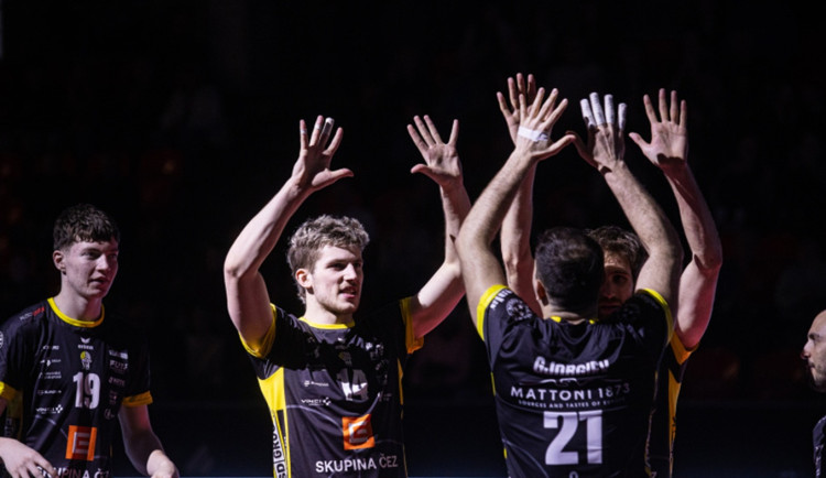 První set volejbalového play-off patřil Příbrami, bod však nakonec bere Karlovarsko