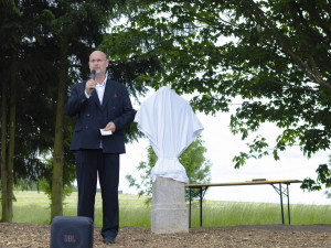 FOTO: Kraunznerův kříž upadal v zapomnění, studentka keramické školy mu dala novou podobu