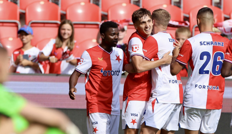 Chytil zařídil Slavii výhru nad Pardubicemi. Sešívaní zdolali soupeře 2:1
