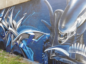 Vetřelec děsil lidi v Drahovích