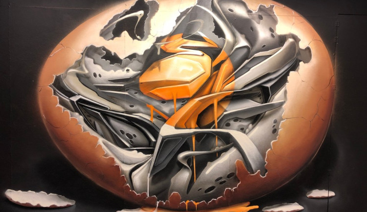 Velikonoční vajíčko v umělcově podání