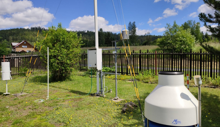 FOTO: Meteorologická stanice Šindelová