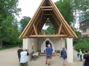 FOTO: Obecní pec už slouží svému účelu