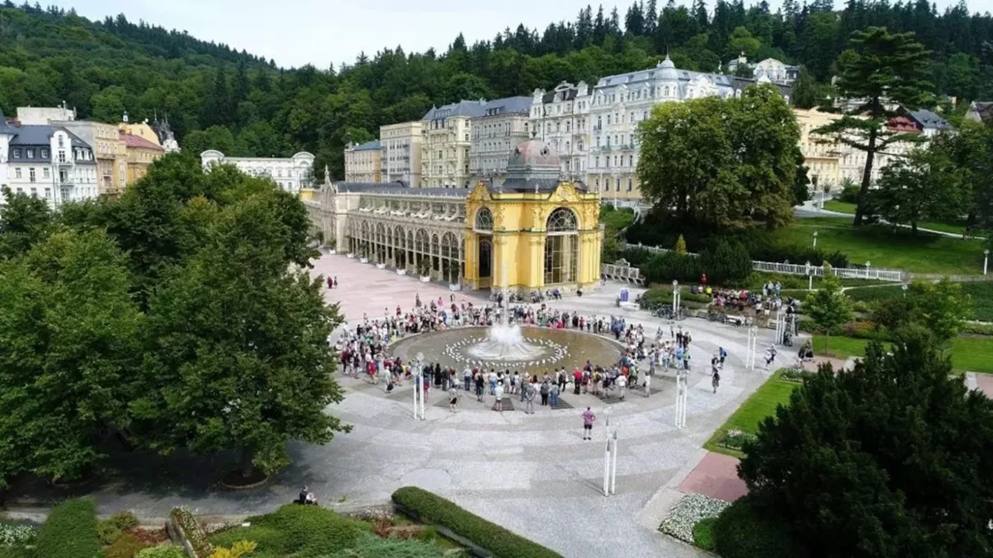 Zahájení provozu Zpívající fontány v Mariánských Lázních