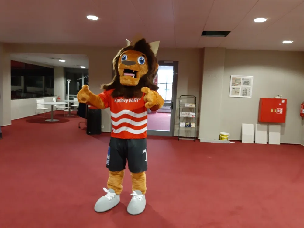 Maskot KV Arény.